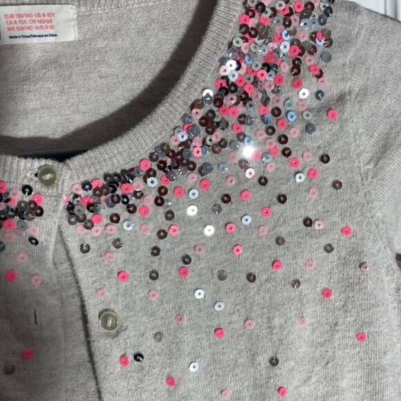 H&M Cardigan with sequence sweater size - Picture 4 of 7